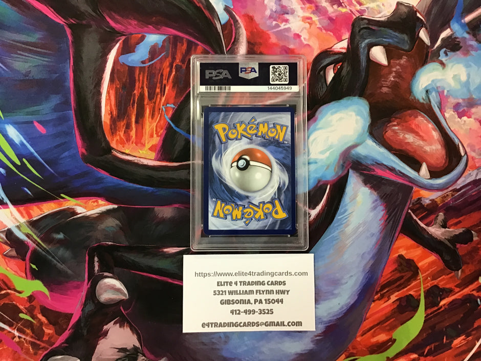Team Rocket's Persian ex #219 Pokemon Destined Rivals (PSA 10)