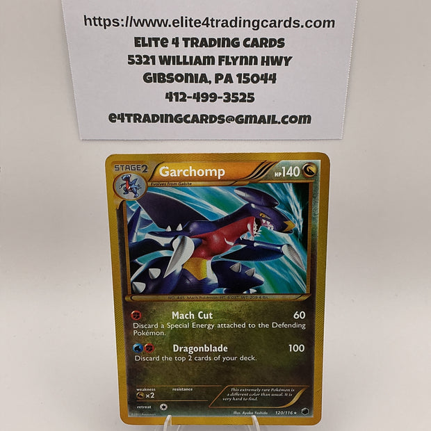 Garchomp (120 Secret Rare) - Plasma Freeze (PLF) MP/HP