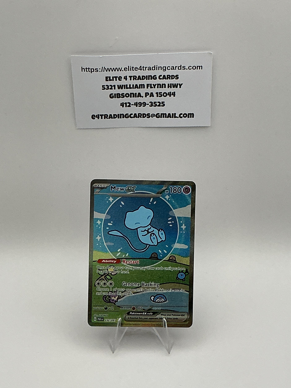 Mew ex - 232/091 - SV: Paldean Fates (PAF) (NM)