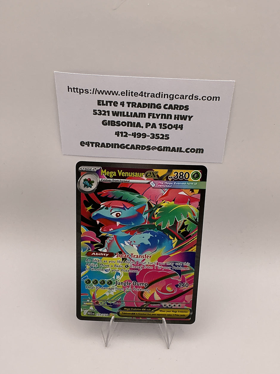Mega Venusaur ex - 177/132 - ME01: Mega Evolution (MEG)