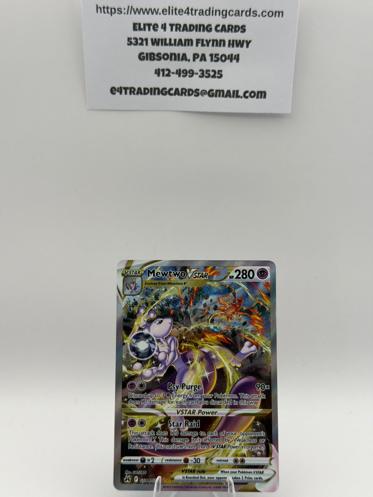 Mewtwo VSTAR - SWSH: Crown Zenith: Galarian Gallery (CRZ:GG)