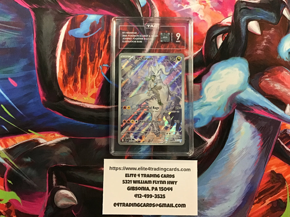 N's Reshiram #167 Pokemon Journey Together (TAG 9)