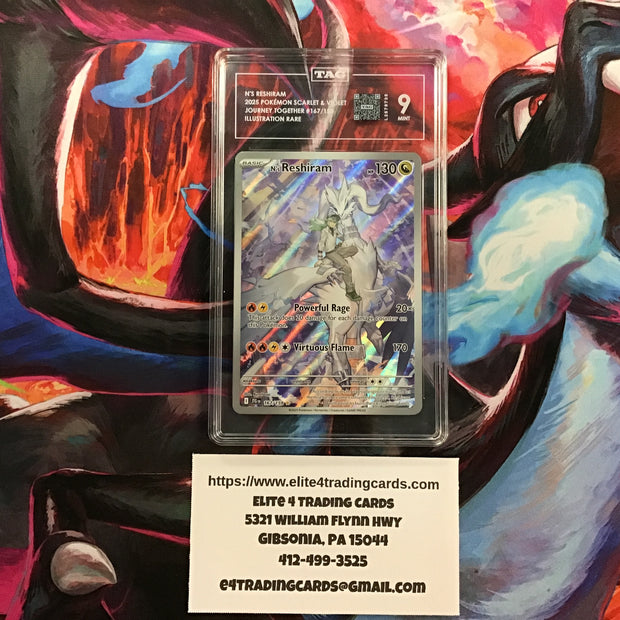 N's Reshiram #167 Pokemon Journey Together (TAG 9)