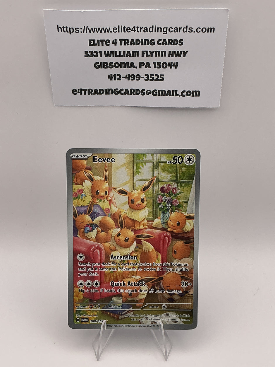 Eevee - 188/167 - SV06: Twilight Masquerade (TWM)