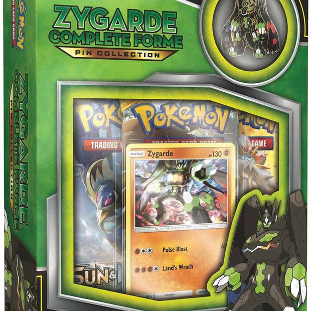 Zygarde Complete Forme Pin Collection - SM Base Set (SM01)