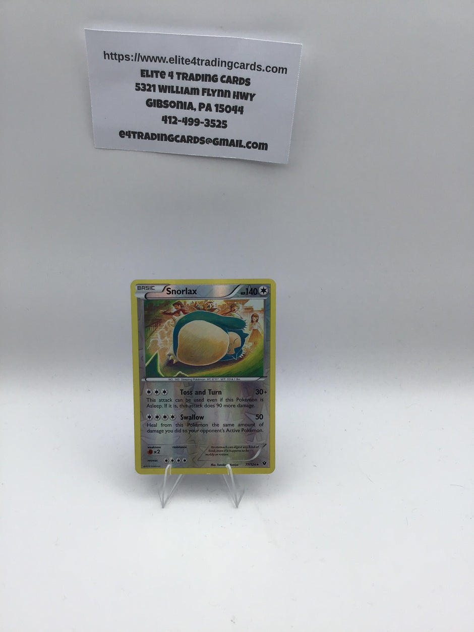 Snorlax - XY - Fates Collide (FCO) - LP
