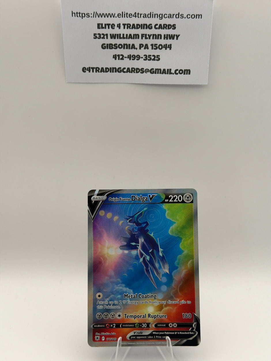 Origin Forme Dialga V (Alternate Full Art) - SWSH10: Astral Radiance (SWSH10)