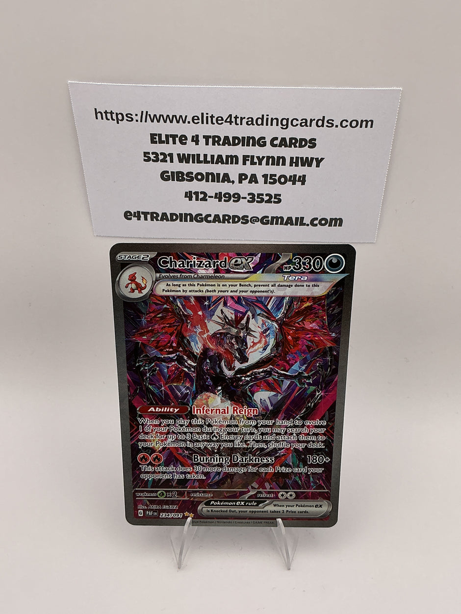 Charizard ex - 234/091 - SV: Paldean Fates (PAF) - NM