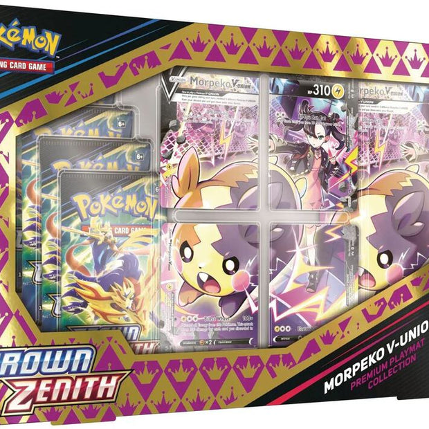 Morpeko V-UNION Playmat Premium Collection - Crown Zenith (CRZ)