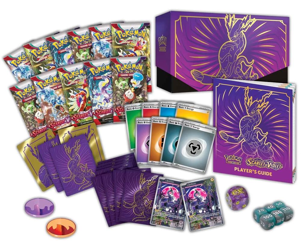 Scarlet & Violet Pokemon Center Elite Trainer Box (Exclusive) [Miraidon] - SV01: Scarlet & Violet Base Set (SVI)