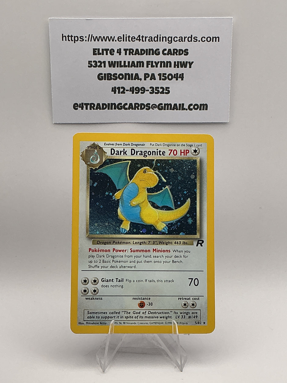 Dark Dragonite (5) - Team Rocket (TR) - LP-NM