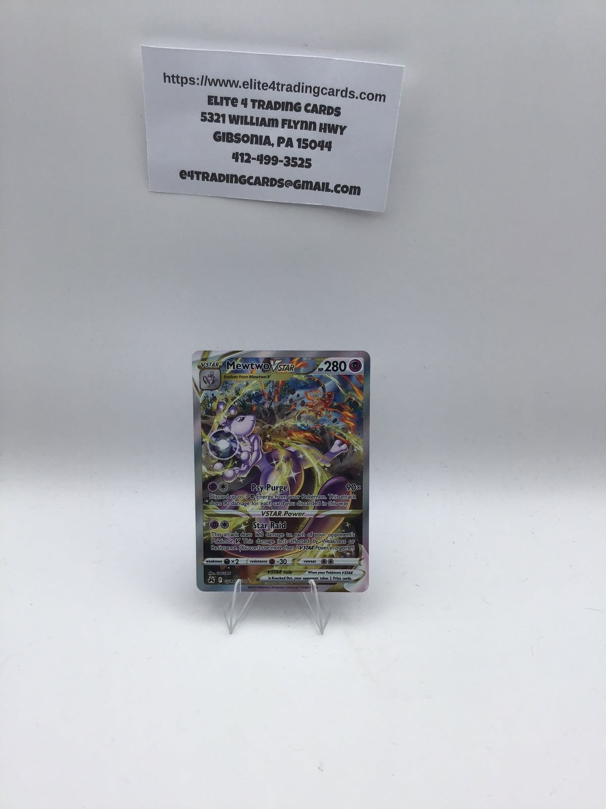 Mewtwo VSTAR - SWSH: Crown Zenith: Galarian Gallery (CRZ:GG) - NM