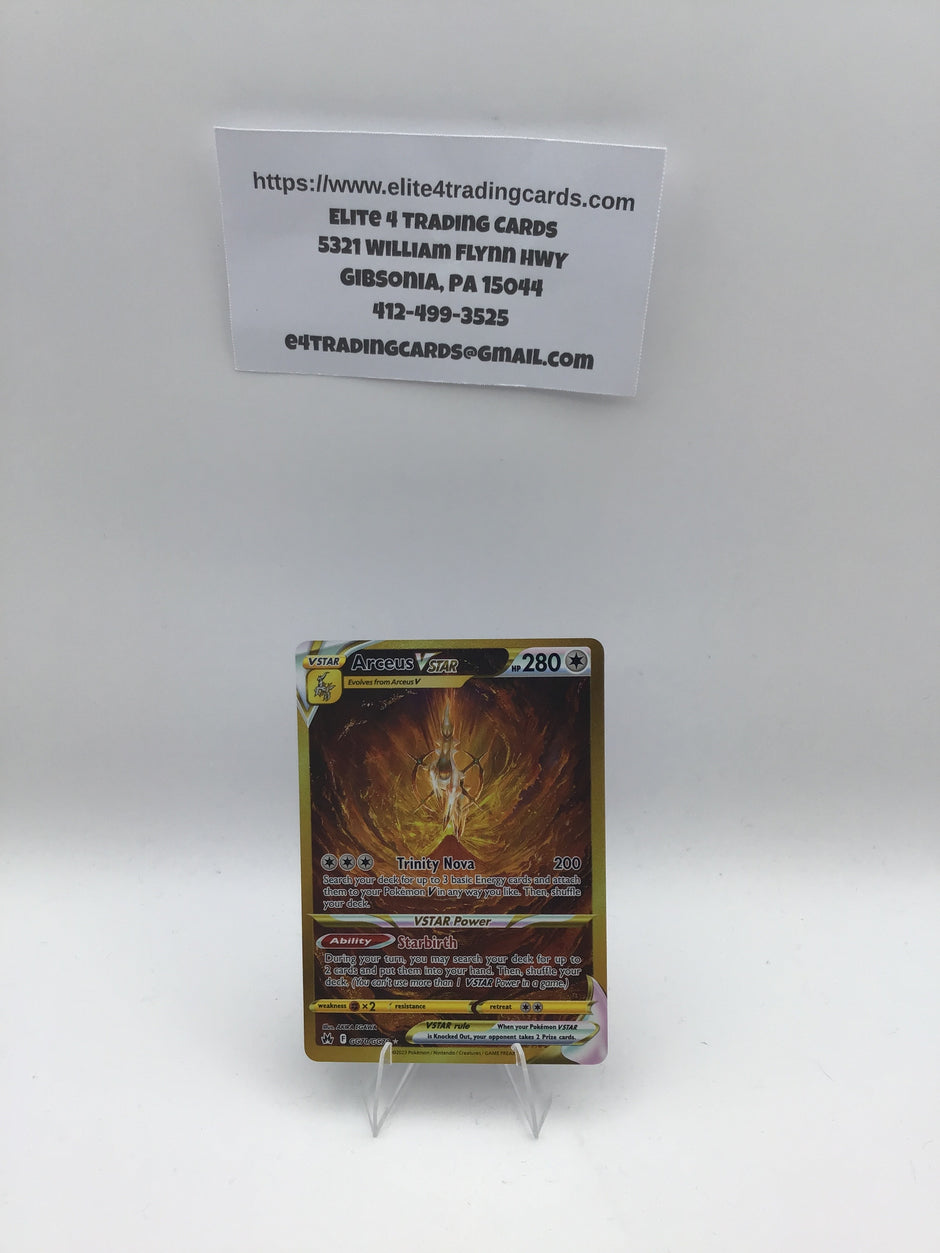 Arceus VSTAR (Secret) - SWSH: Crown Zenith: Galarian Gallery (CRZ:GG) - NM