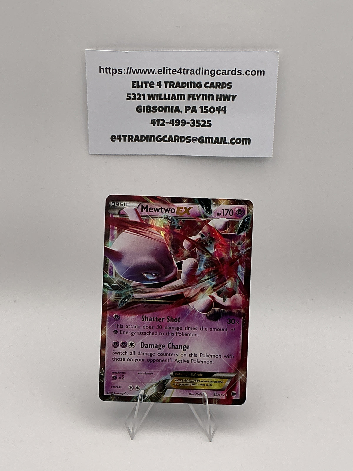 Mewtwo EX (62) - XY - BREAKthrough (BKT)