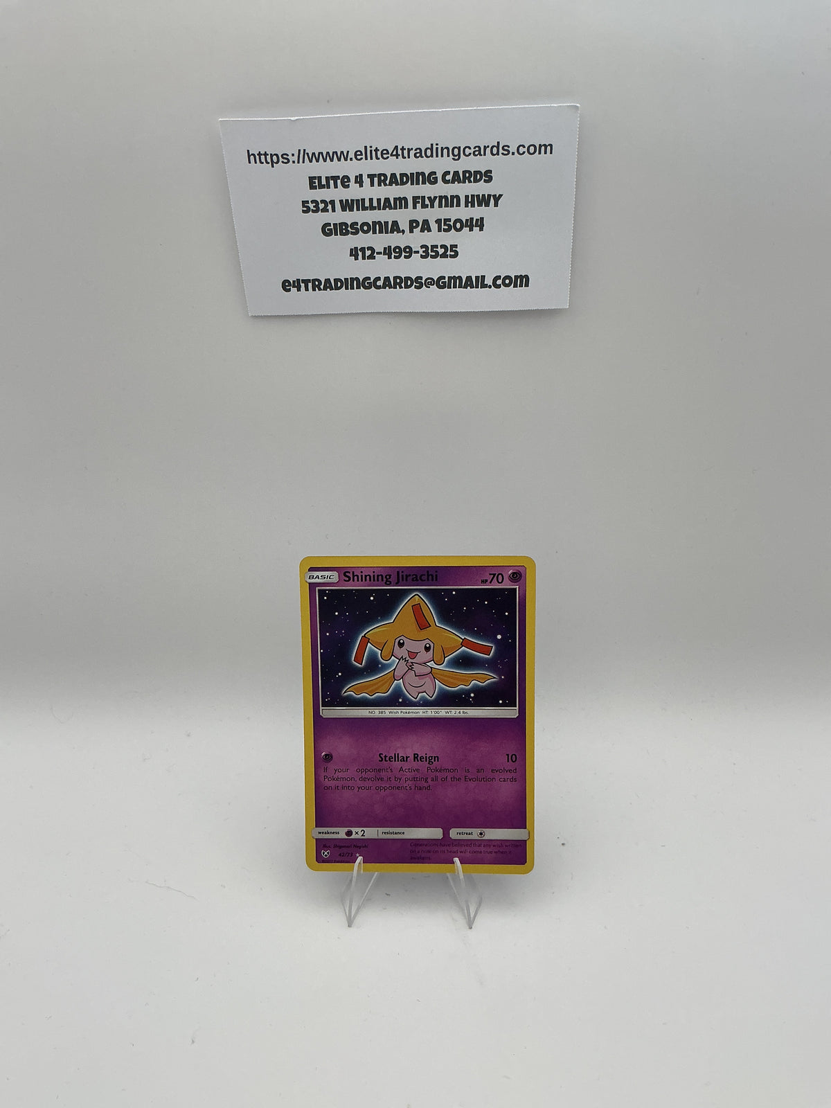 Shining Jirachi - Shining Legends (SHL)