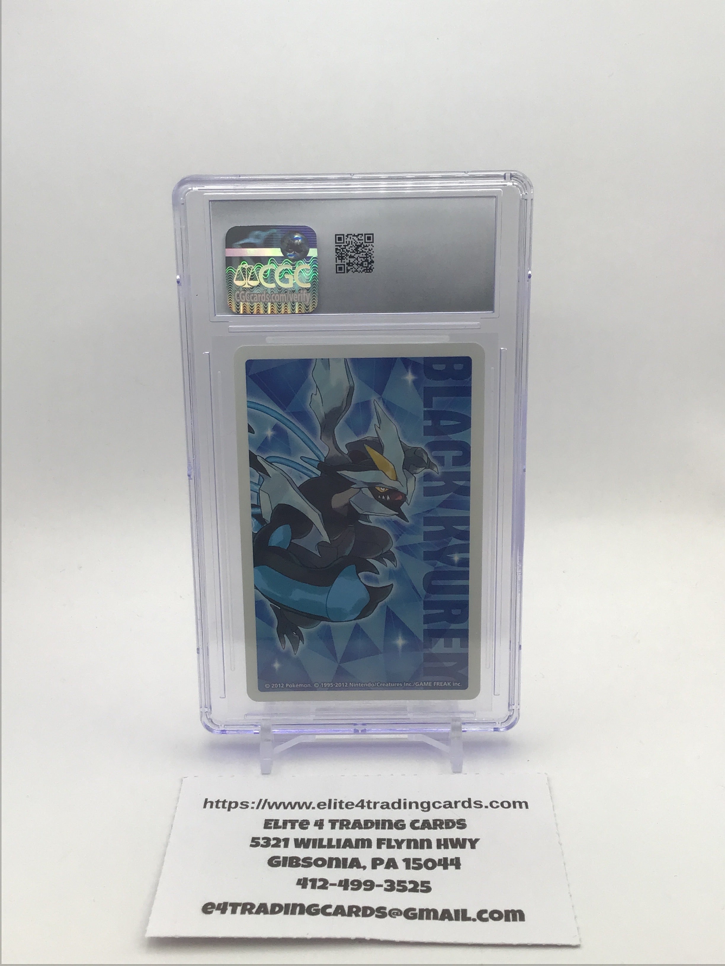 Pokémon Buneary 4 of Hearts Japanese Black 2 Deck Playing Card 2012 (CGC 10)