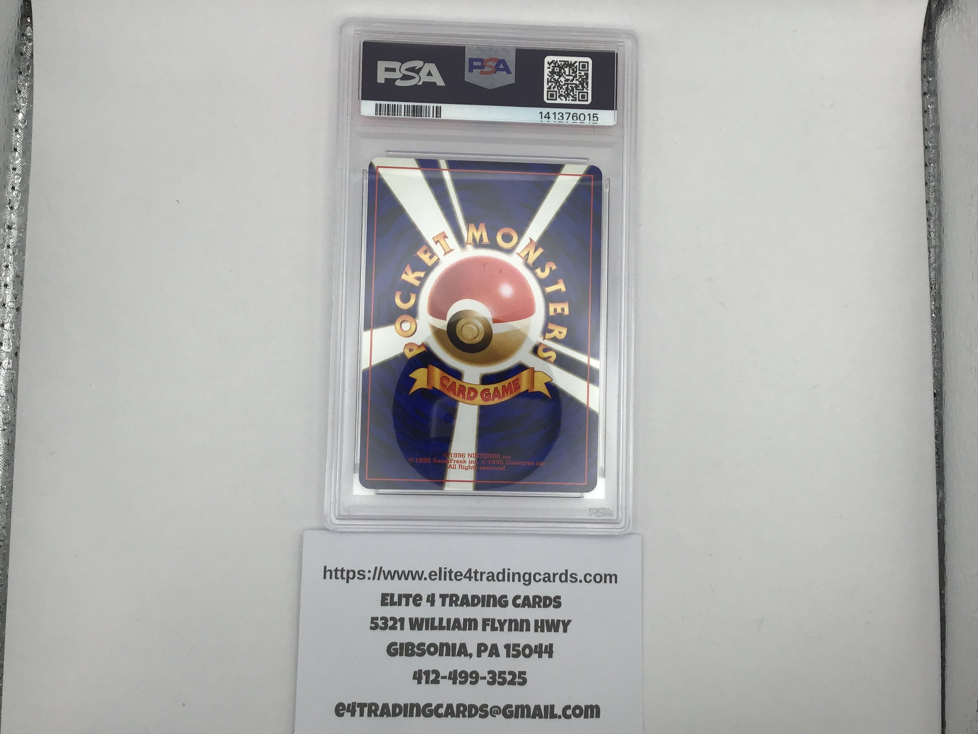 Jynx #124 Pokemon Japanese Expansion Pack (PSA 9)