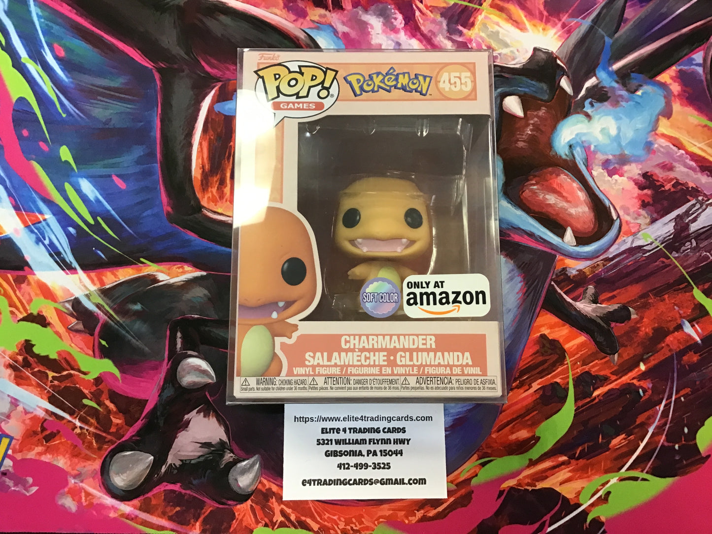 Charmander #455 [Soft Color] Funko Pop!