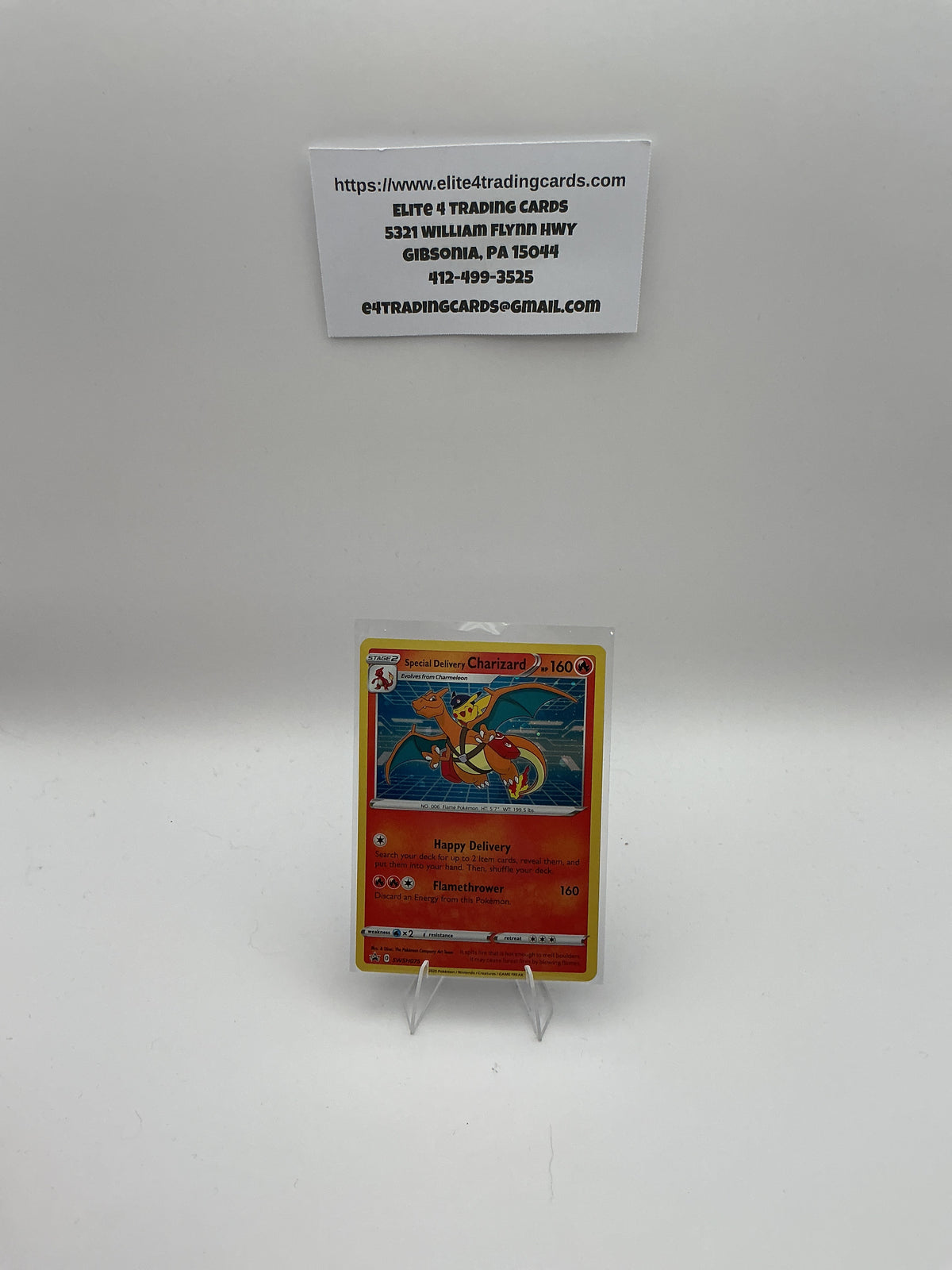 Special Delivery Charizard - SWSH075 - SWSH: Sword & Shield Promo Cards (SWSD)