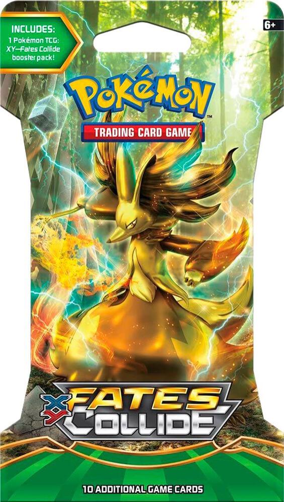 XY - Fates Collide Sleeved Booster Pack [Delphox BREAK] - XY - Fates Collide (FCO)