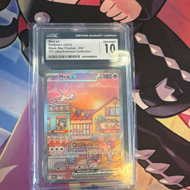 Mew Ex #053 CGC 10