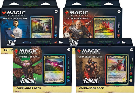Universes Beyond: Fallout Commander Deck Case - Universes Beyond: Fallout (PIP)
