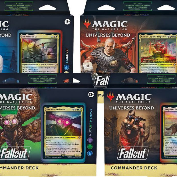 Universes Beyond: Fallout Commander Deck Case - Universes Beyond: Fallout (PIP)