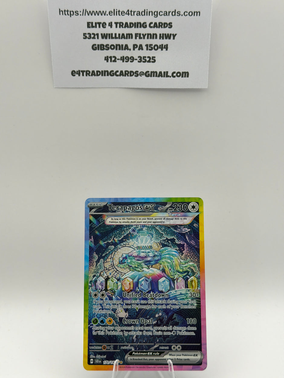 Terapagos ex - 170/142 - SV07: Stellar Crown (SCR)