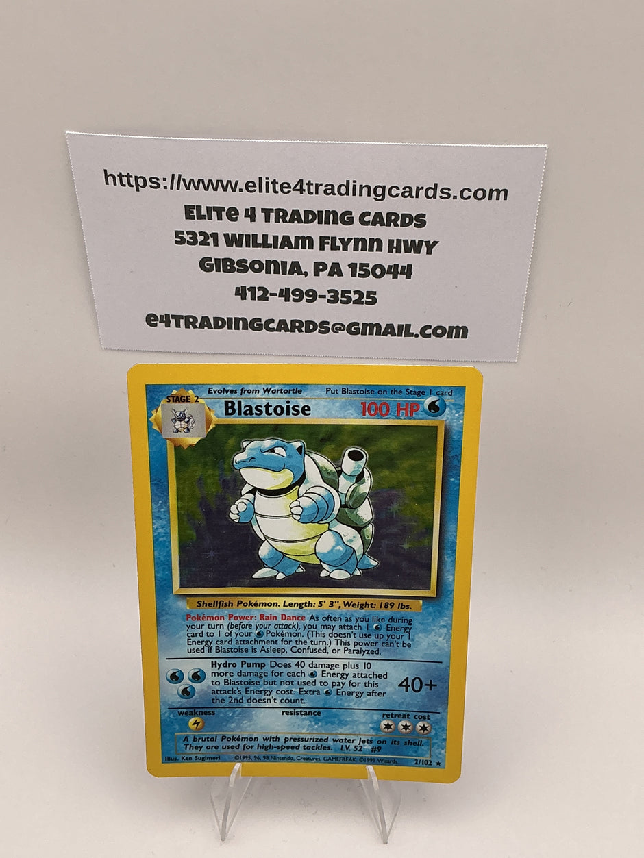 Blastoise - Base Set (BS) LP+