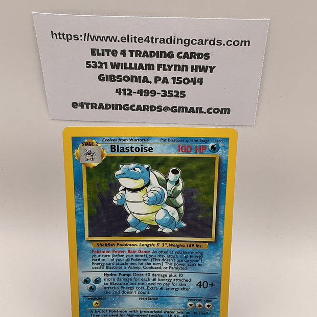 Blastoise - Base Set (BS) LP+