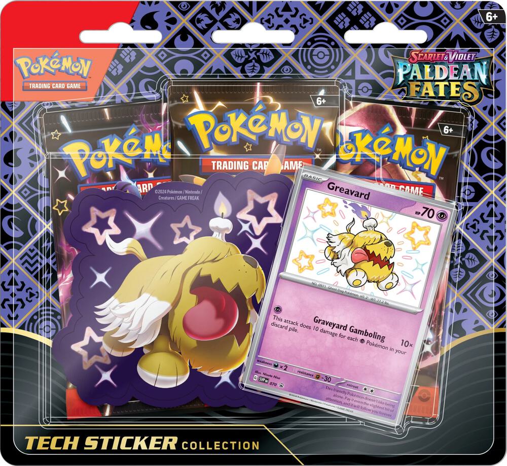 Paldean Fates Tech Sticker Collection