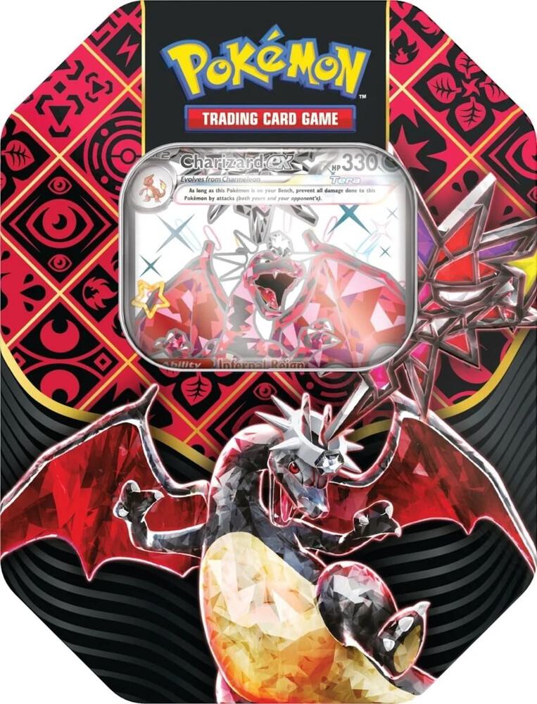 Paldean Fates Tin [Charizard ex] - SV: Paldean Fates (PAF)