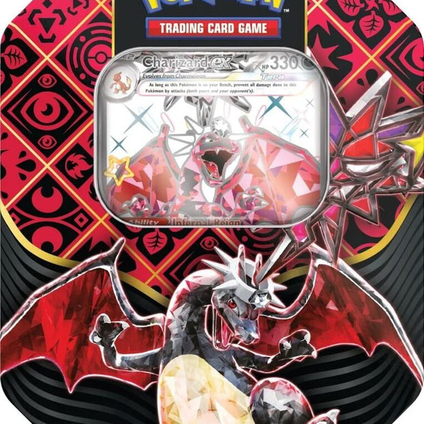 Paldean Fates Tin [Charizard ex] - SV: Paldean Fates (PAF)