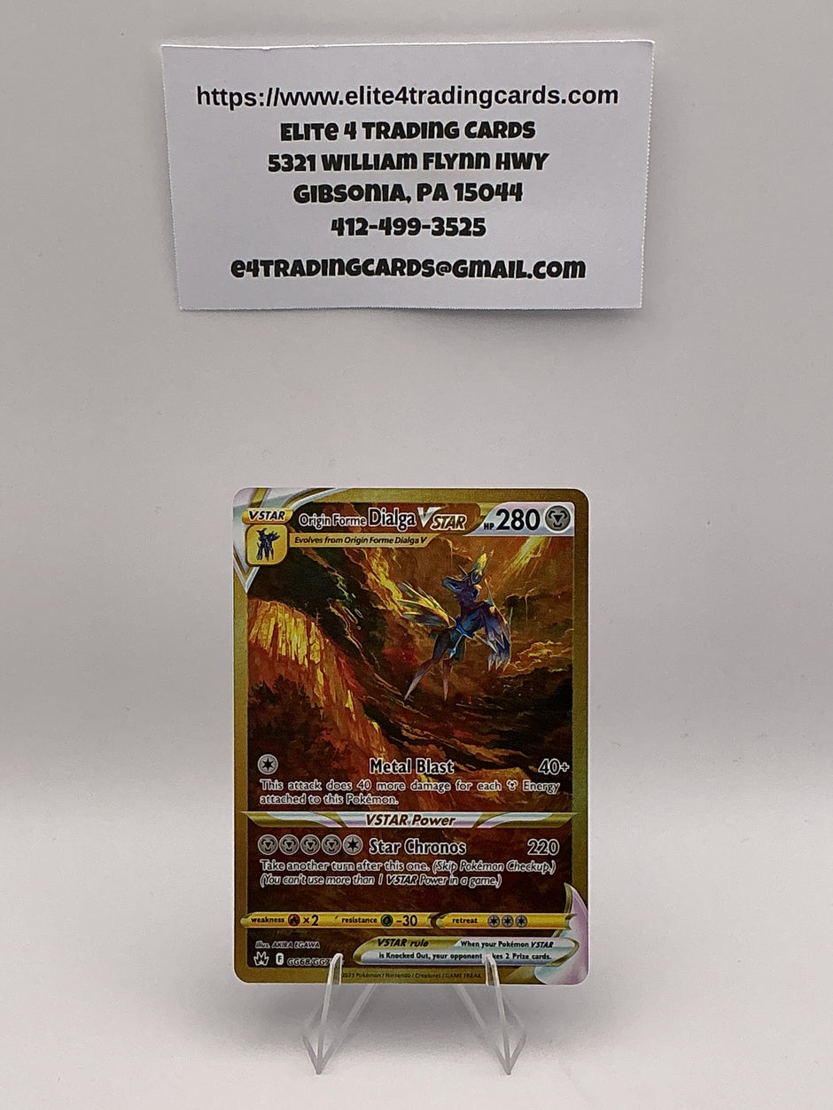 Origin Forme Dialga VSTAR (Secret) - SWSH: Crown Zenith: Galarian Gallery (CRZ:GG)