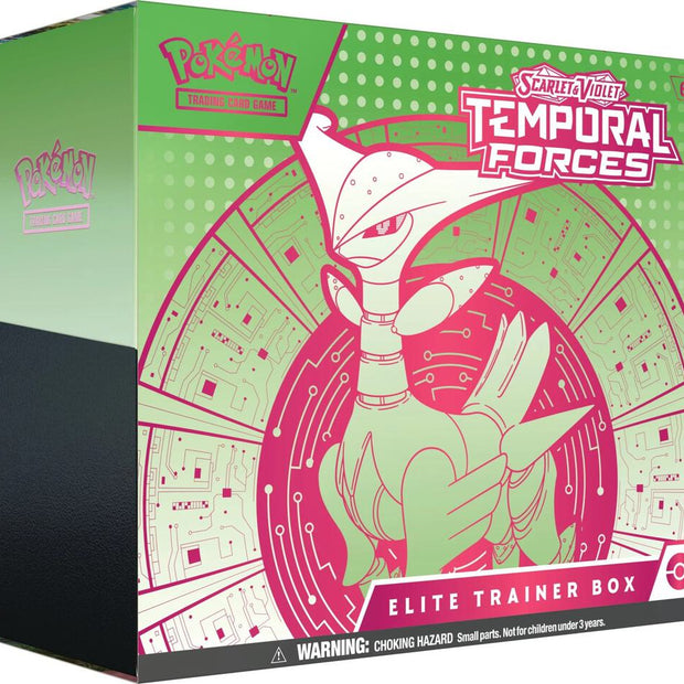 Temporal Forces Elite Trainer Box [Iron Leaves ex] - SV05: Temporal Forces (TEF)