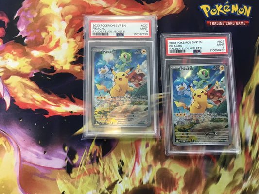 PSA 9 Pikachu promo 27