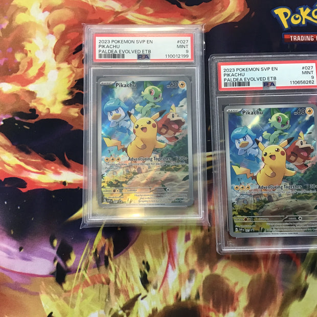 PSA 9 Pikachu promo 27