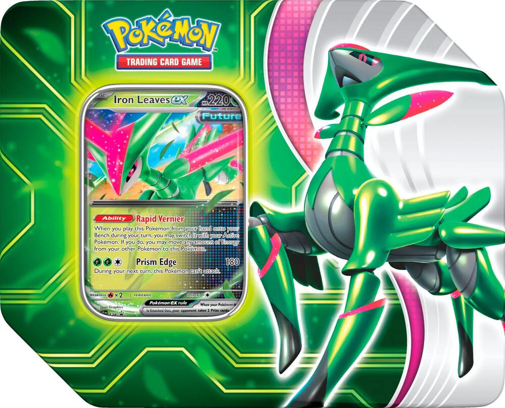 Paradox Clash Tin [Iron Leaves ex] - Miscellaneous Cards & Products (MCAP)
