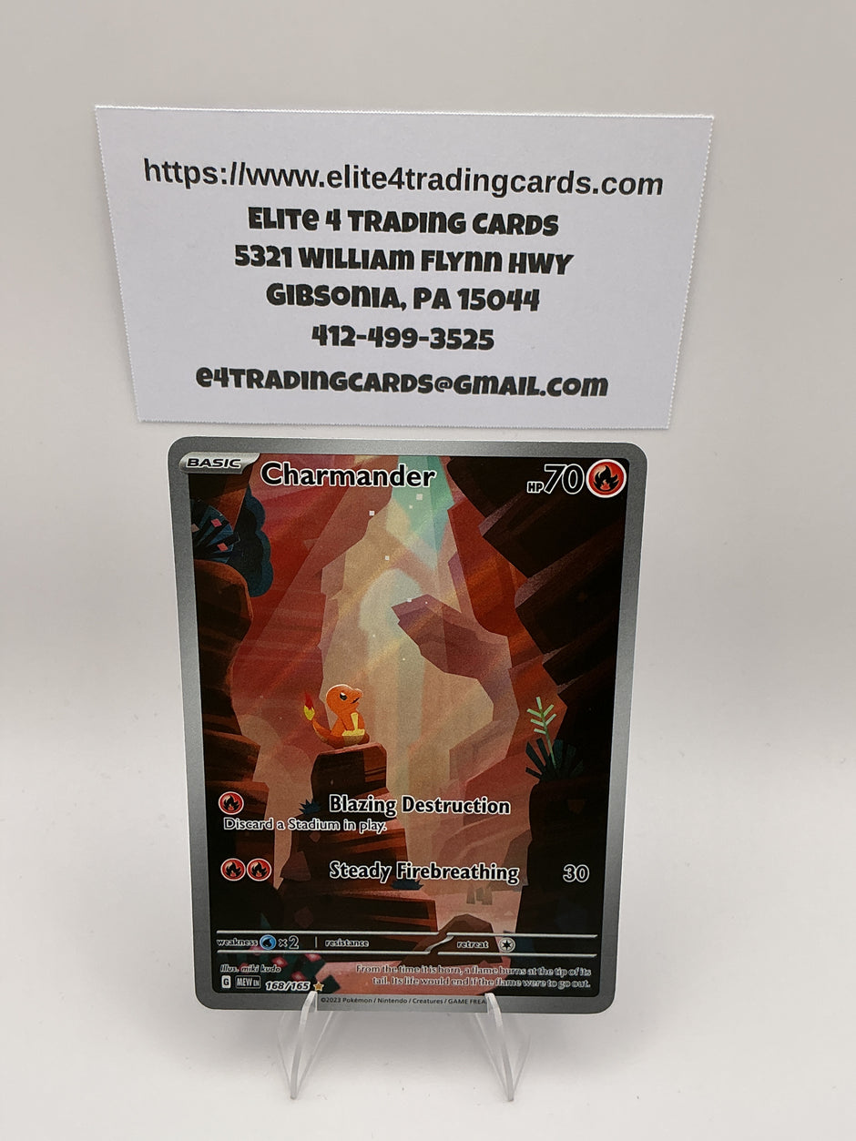 Charmander - 168/165 - SV: Scarlet & Violet 151 (MEW) LP