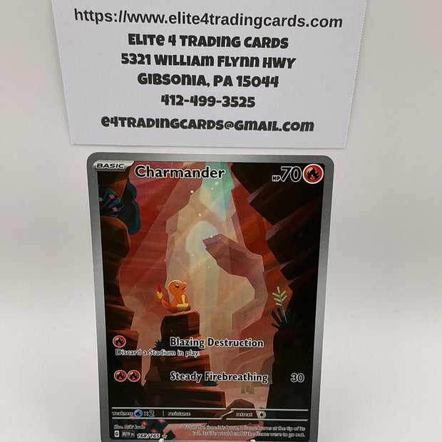 Charmander - 168/165 - SV: Scarlet & Violet 151 (MEW) LP