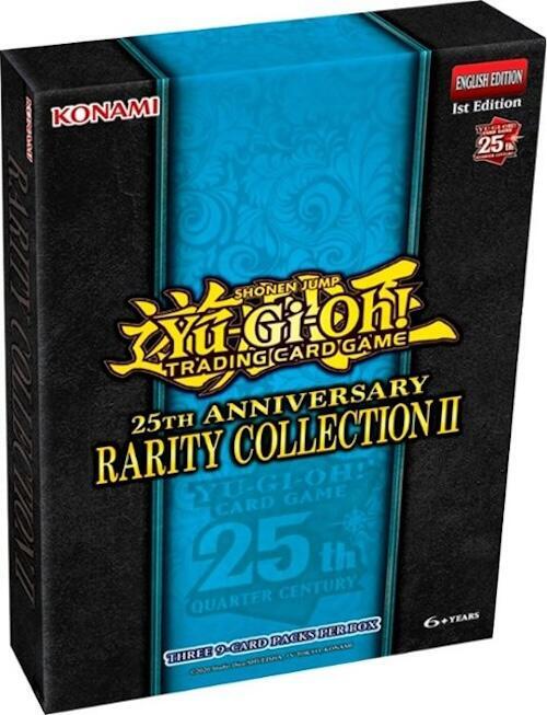 Yu-Gi-Oh! 25th Anniversary Rarity Collection 2 Trading Card Game Box