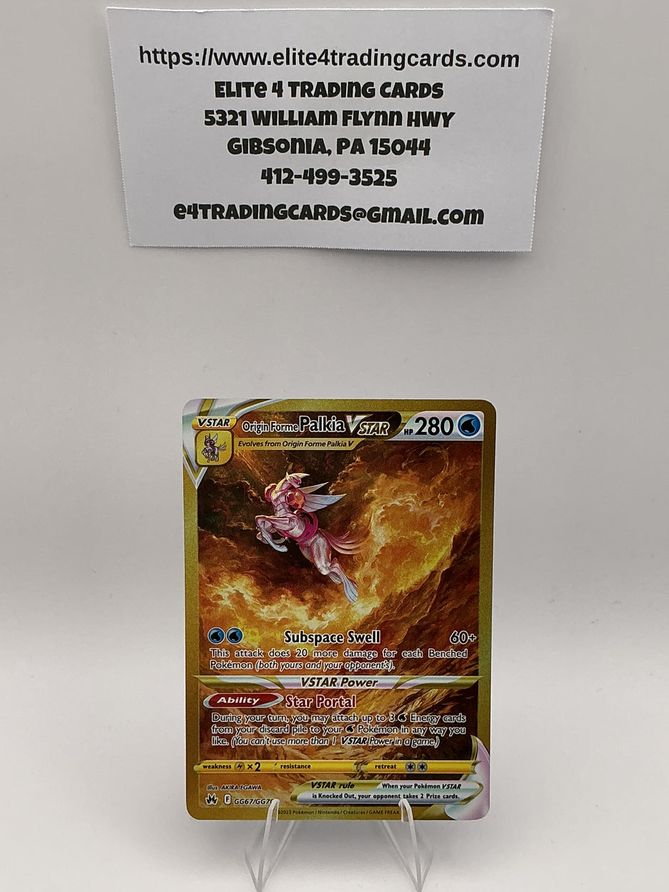 Origin Forme Palkia VSTAR (Secret) - SWSH: Crown Zenith: Galarian Gallery (CRZ:GG)