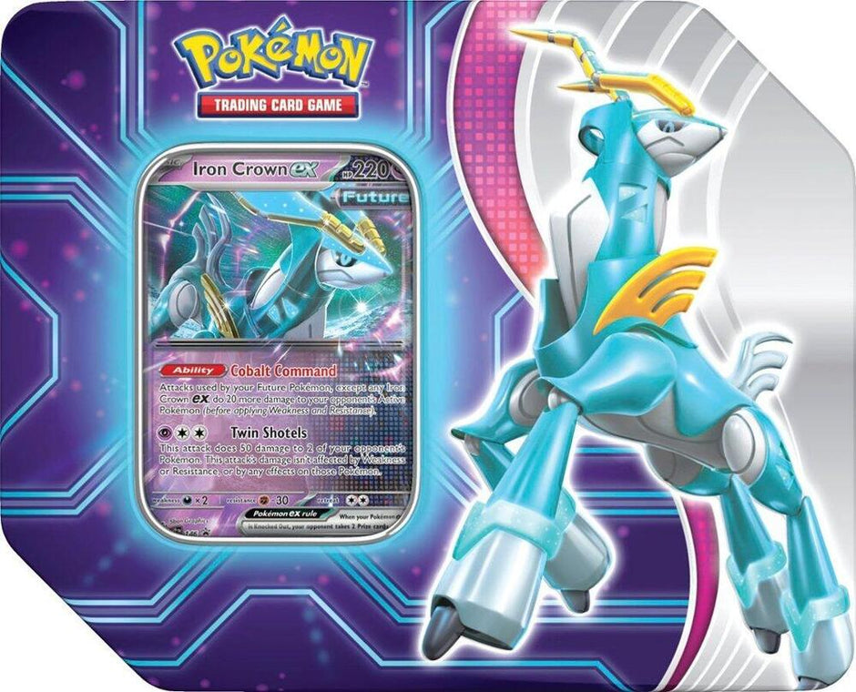 Paradox Destinies Tin [Iron Crown ex] - Miscellaneous Cards & Products (MCAP)