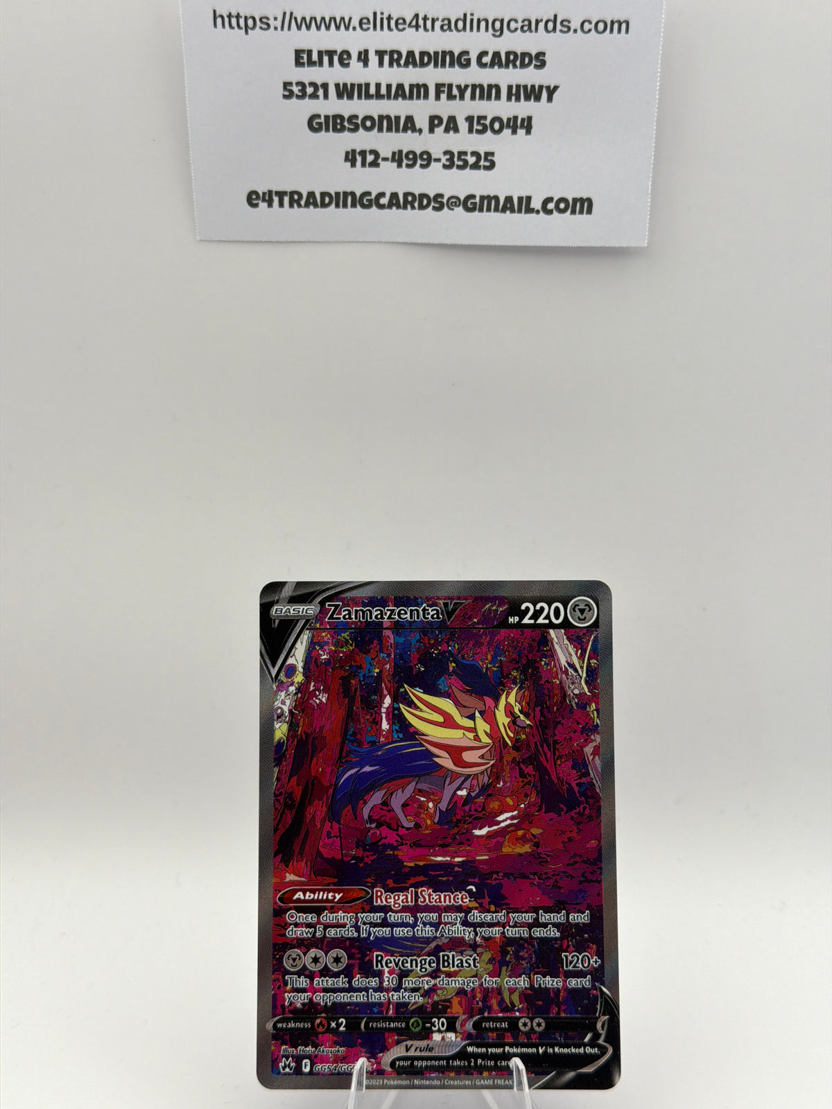 Zamazenta V - SWSH: Crown Zenith: Galarian Gallery (CRZ:GG)