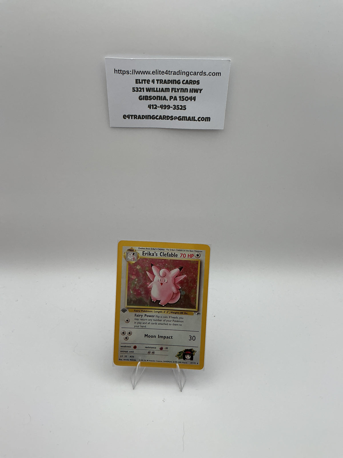 Erika's Clefable - Gym Heroes (G1) - (MP)
