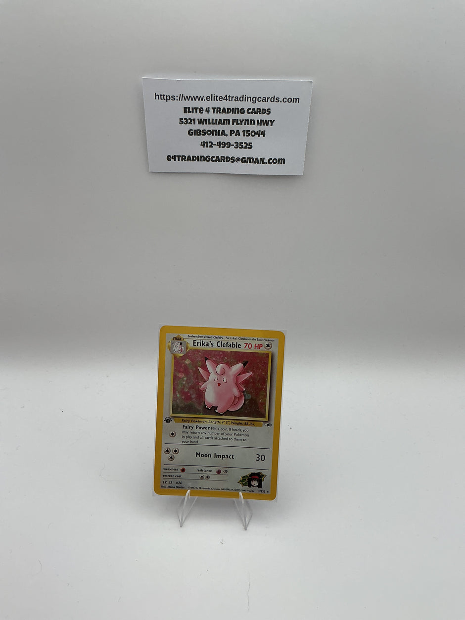 Erika's Clefable - Gym Heroes (G1) - (MP)