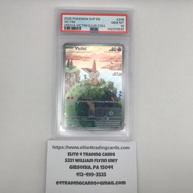 Victini #208 Pokemon Promo (PSA 10)