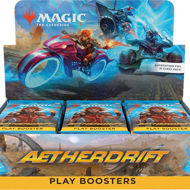 Aetherdrift - Play Booster Display - Aetherdrift