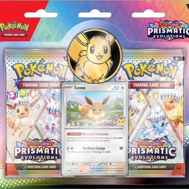 Prismatic Evolutions 2-Pack Blister [Eevee] - SV: Prismatic Evolutions (PRE)
