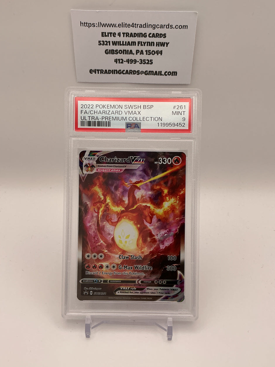 Charizard VMax #SWSH261 Pokemon Promo (PSA 9)